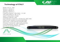 CAF G4-1500